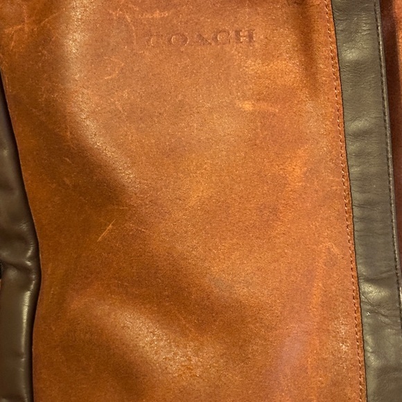 Vintage Coach Brick colored Backpack - Picture 3 of 16